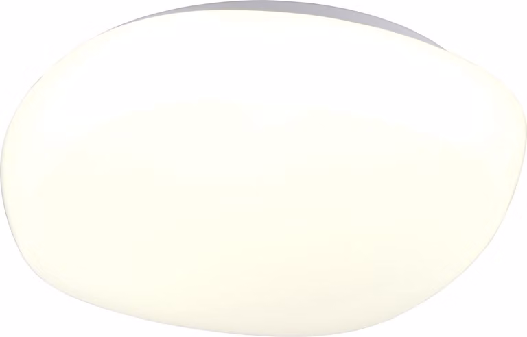 Reality Leuchten, plafoniera a LED, modello ROTUNDA, dimensioni 38x10,50 cm, colore bianco