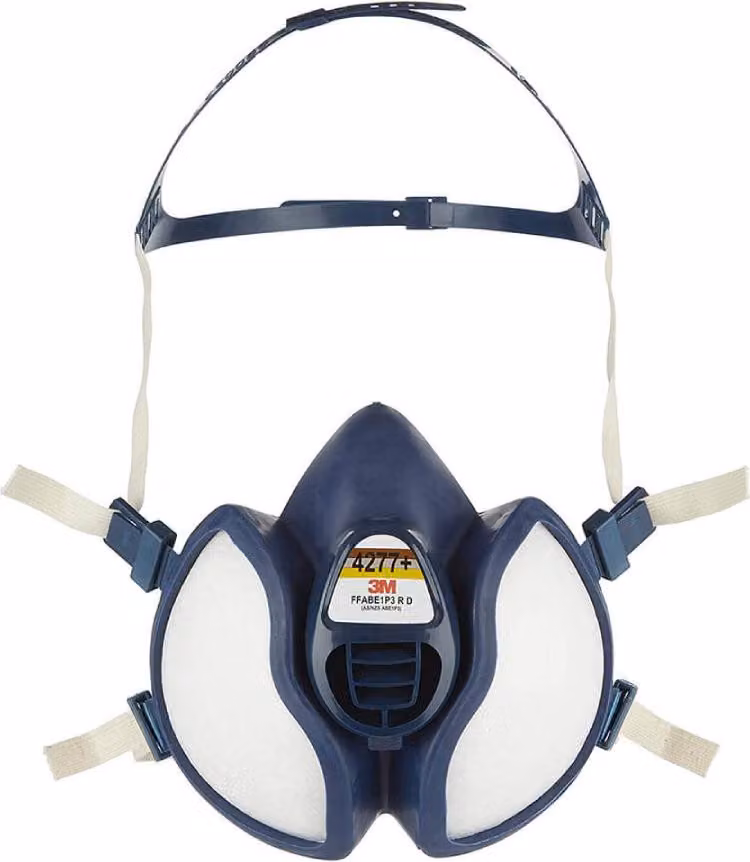 Maschera Respiratoria 3M Modello 4277+ FFABE1P3 R D - Protezione Gas e Vapori