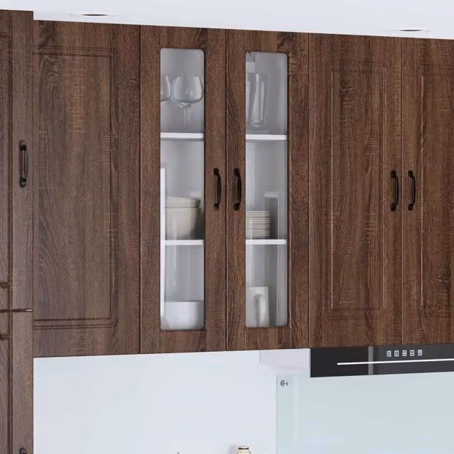 Mobile da cucina con porta-Armadio da cucina Rovere Marrone 60 x 31 x 100 cm 663879