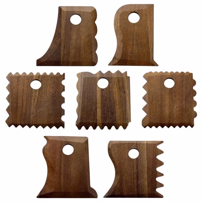 7 pezzi di utensili in Vetroceramica per rifiniture