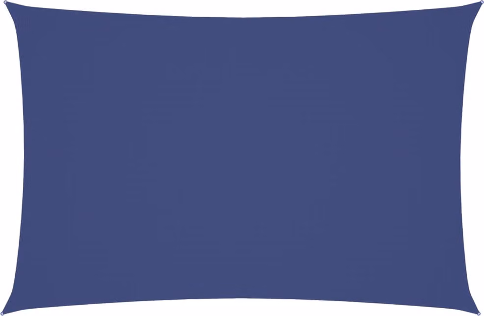 Parasole a Vela Oxford Rettangolare 2x4 m Blu