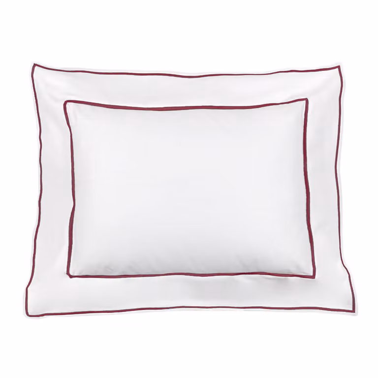 ISOLA Cuscino - Taglia: 40x30,Colore: ISOLA - BIANCO + BURGUNDY