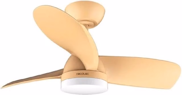 Ventilatore a soffitto Cecotec EnergySilence Aero 3050 Arancione con telecomando, timer e luce