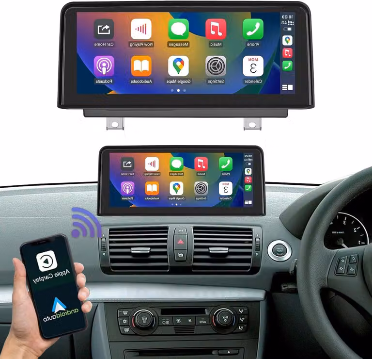Autoradio con touchscreen da 10,25 pollici - CarPlay wireless - Android Auto - MirrorLink - Radio multimediale