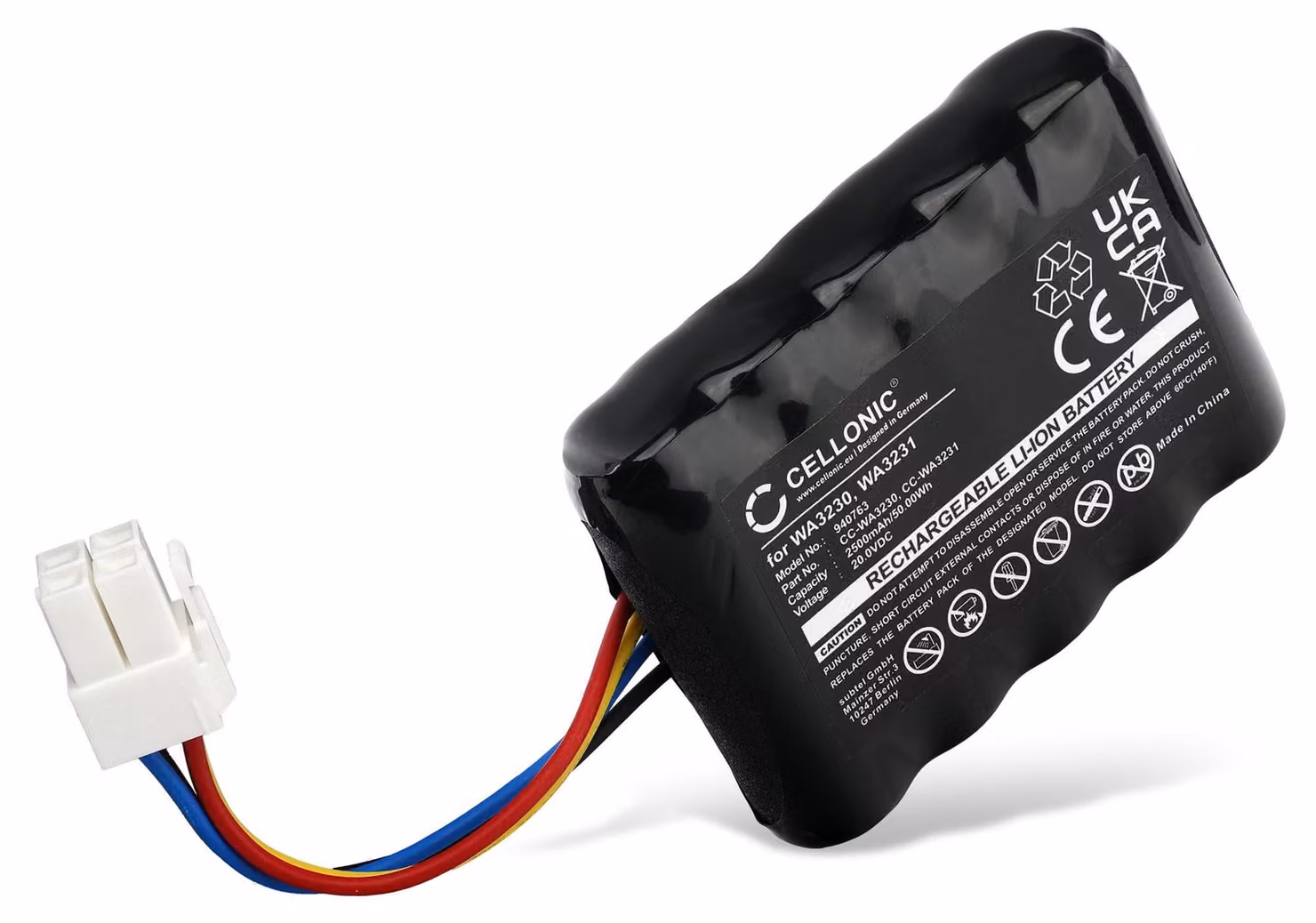 Batteria agli ioni di litio da 20V e 2500mAh per la serie Landxcape LX790