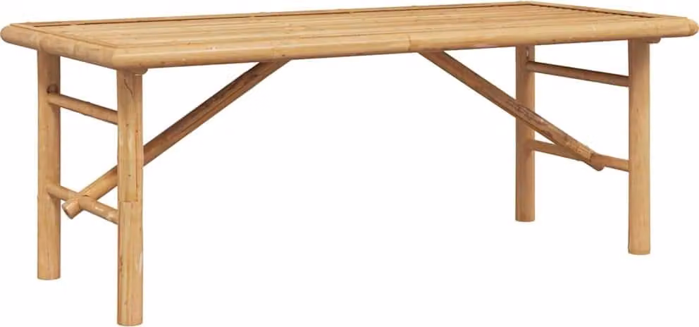 Tavolino da salotto Marrone 110 x 50 x 43 cm Bambù