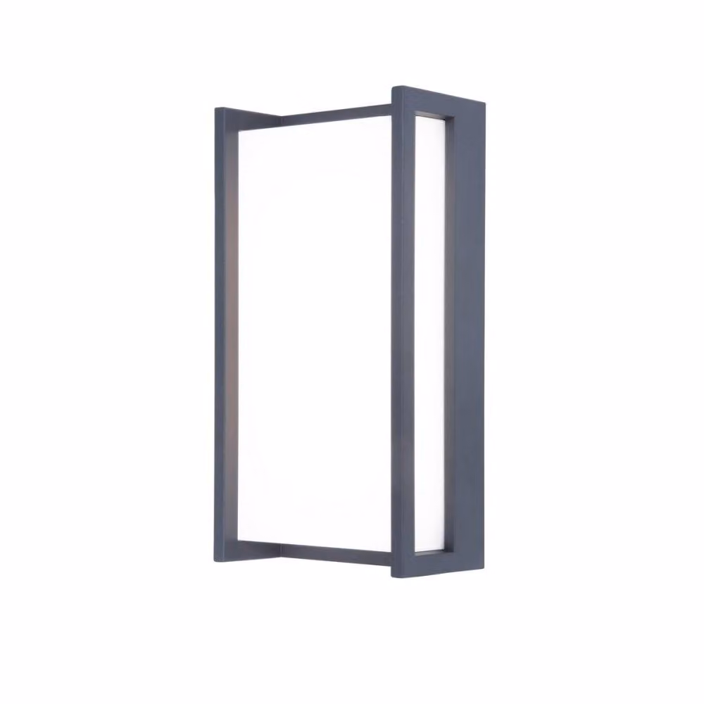 Lampada da facciata per esterni QUBO grigio Lutec 5193013118
