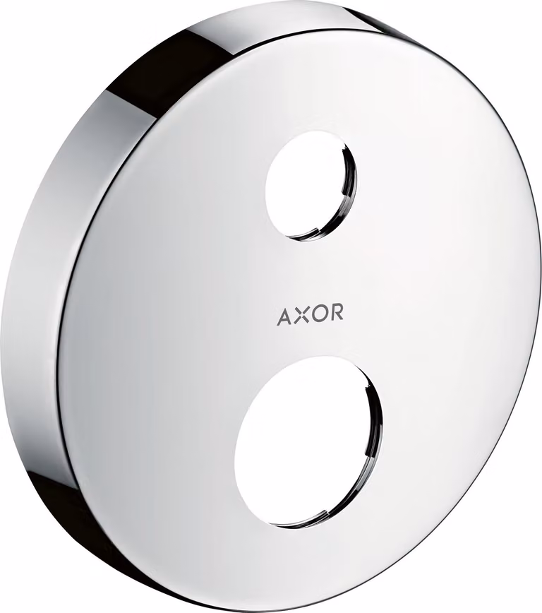 hansgrohe AXOR rosace de rallonge, ronde, 2 trous, 14961000, 14961000