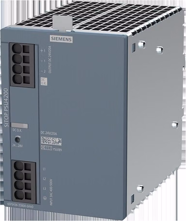Siemens 6EP3436-3SB00-0AX0 SITOP PSU4200 Alimentazione 3 fasi DC 24V/20A 1 (6EP34363SB000AX0)