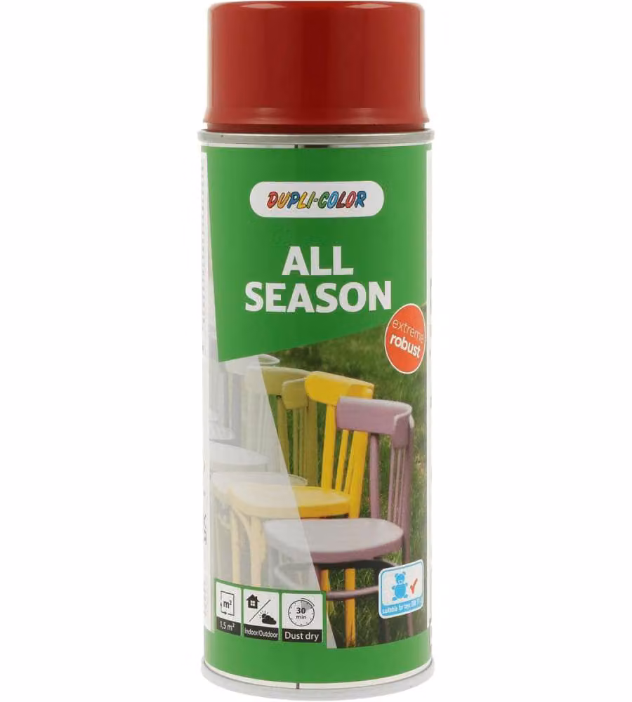 DUPLI-COLOR Vernice Spray ALL SEASON RAL 3003 Rosso rubino lucido 400 ml