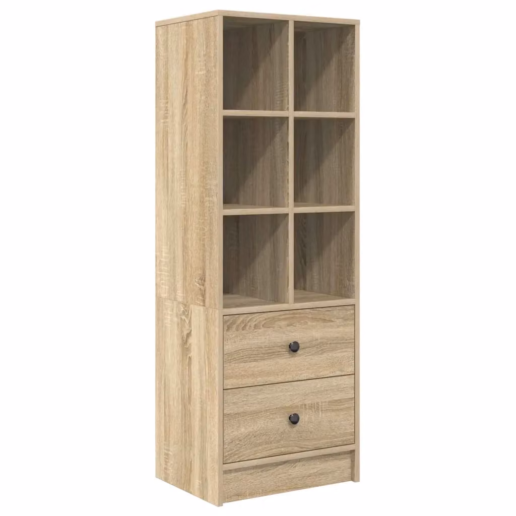 Credenza con cassetto vidaXL in Rovere Sonoma marrone L/P/H: 45,5 x 34 x 127 cm – 2