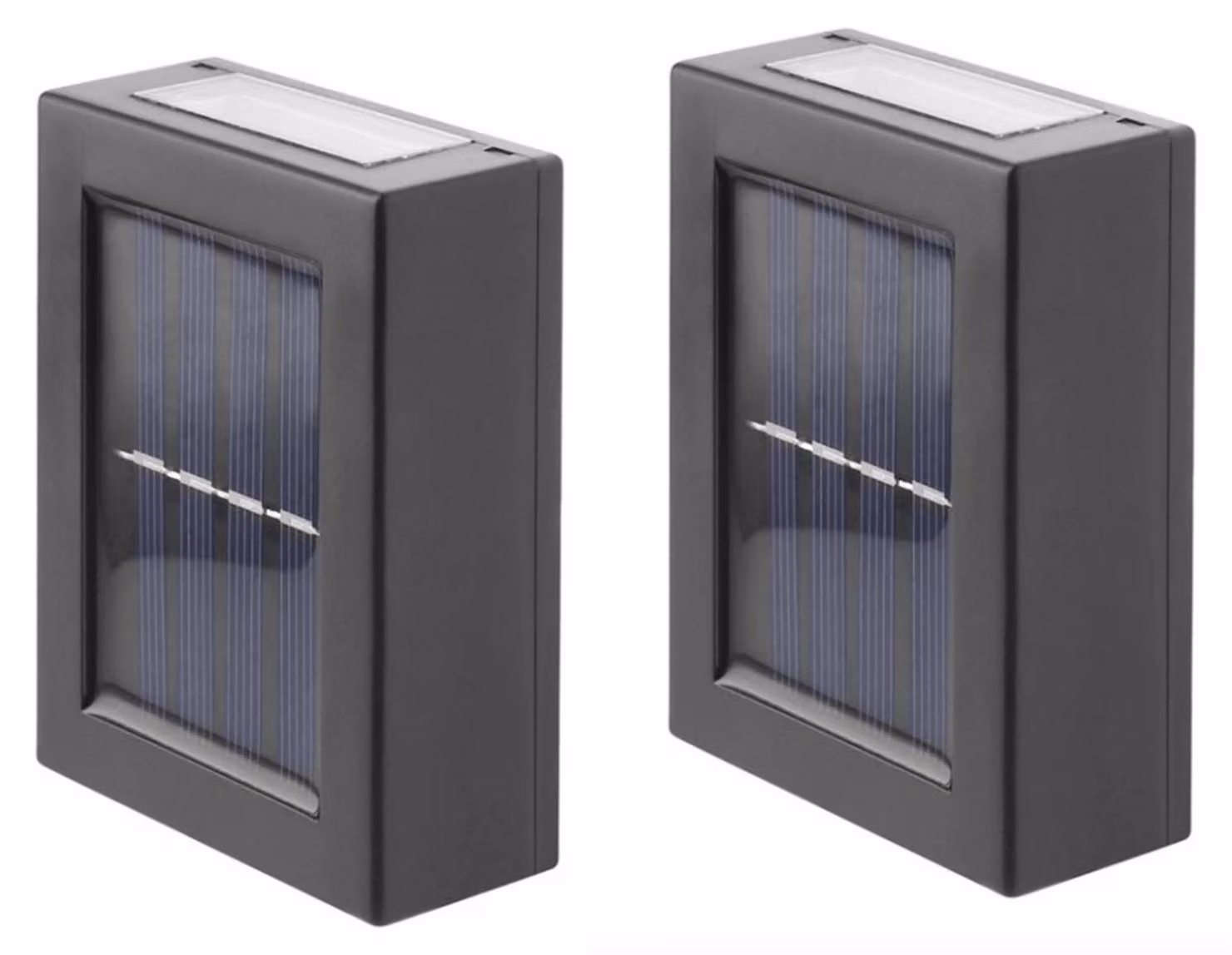 Lampada solare da esterno a parete, modello MP4815 (2 pezzi), Myers Power