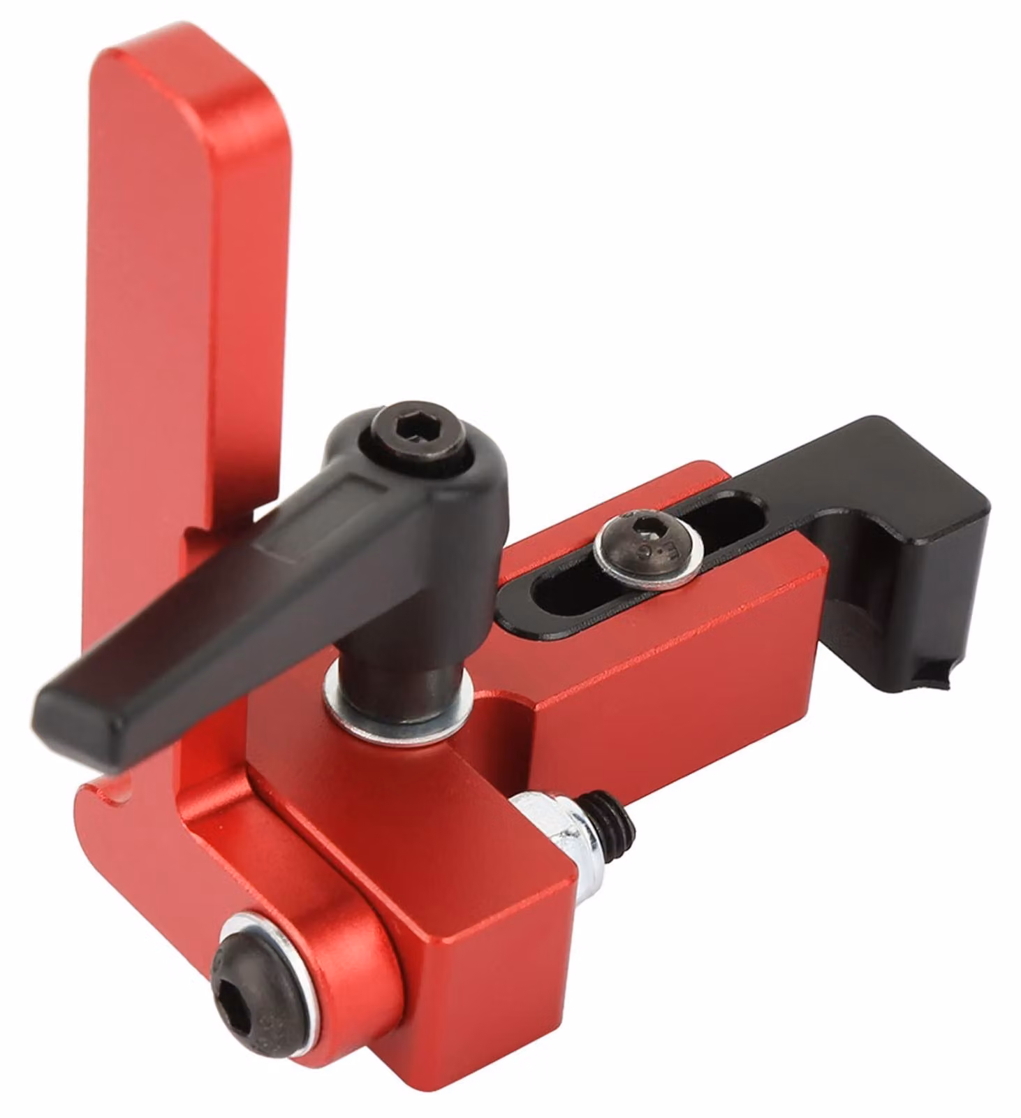 Supporto per sega circolare 75 - Supporto per sega circolare per lavorazione del legno - Acciaio legato - Dispositivo di limitazione della lunghezza preciso - Utensile per la lavorazione del legno - Modello 75 - Guida per sega