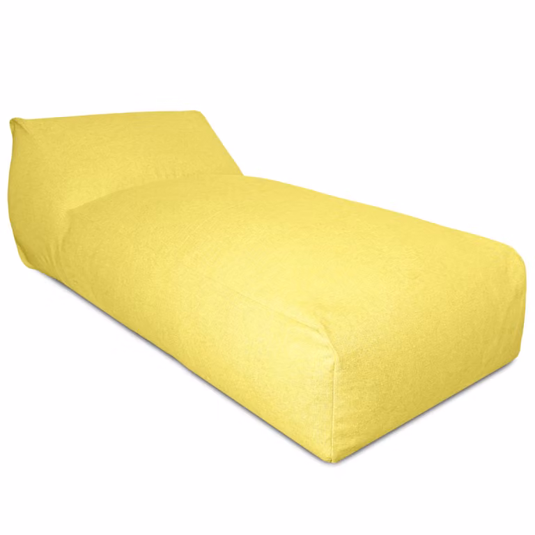 Chaise Longue da Giardino Giallo limone