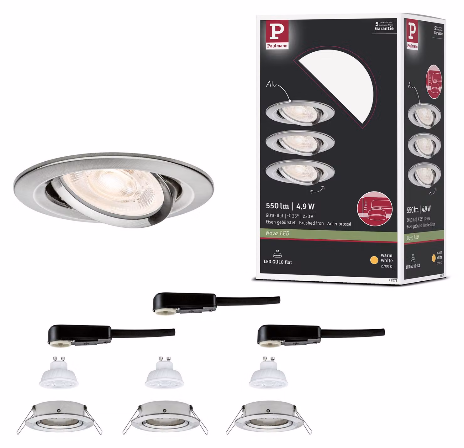 Paulmann Luce da incasso LED Nova