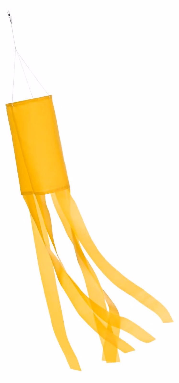 Windspiel giallo, 100 cm, ideale per giardino, terrazza o balcone