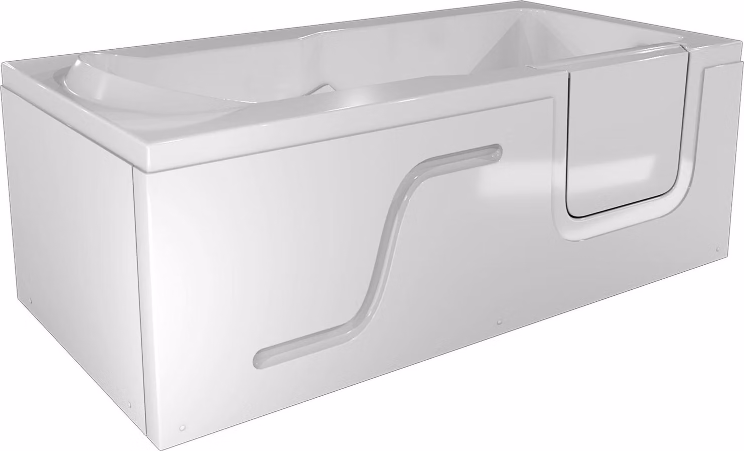 Vasca senior con sportello S17-L 150x75cm senza rubinetto