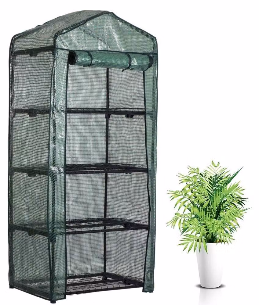 Serra a 4 ripiani con coperchio rimovibile