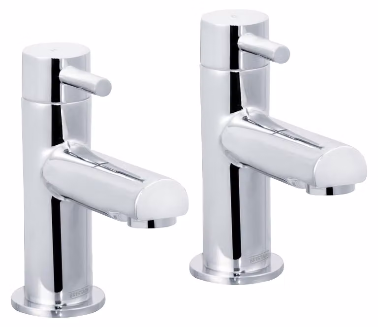 Miscelatore per lavabo, attacco 1/2 pollice, cromato, monoblocco, in ottone