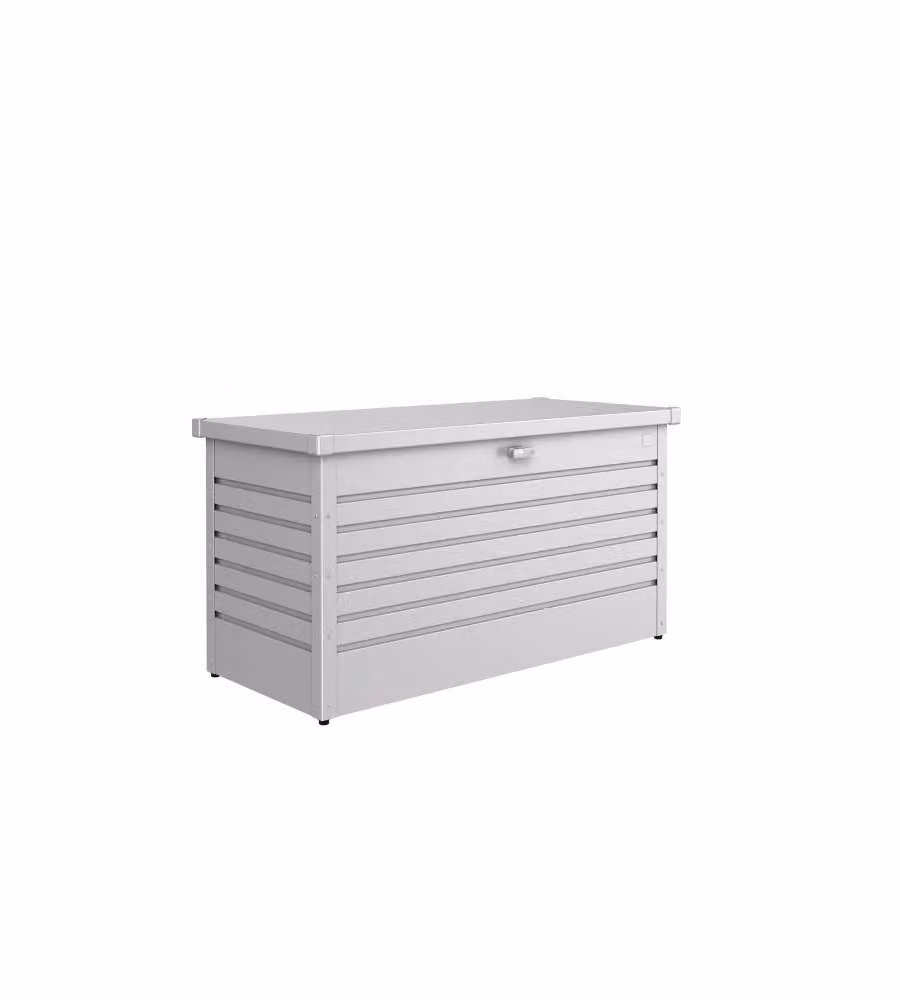 Baule da esterno 130 argento metallizzato