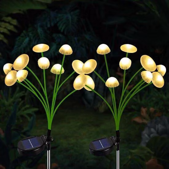 Luci decorative a LED solari impermeabili per l'illuminazione del giardino