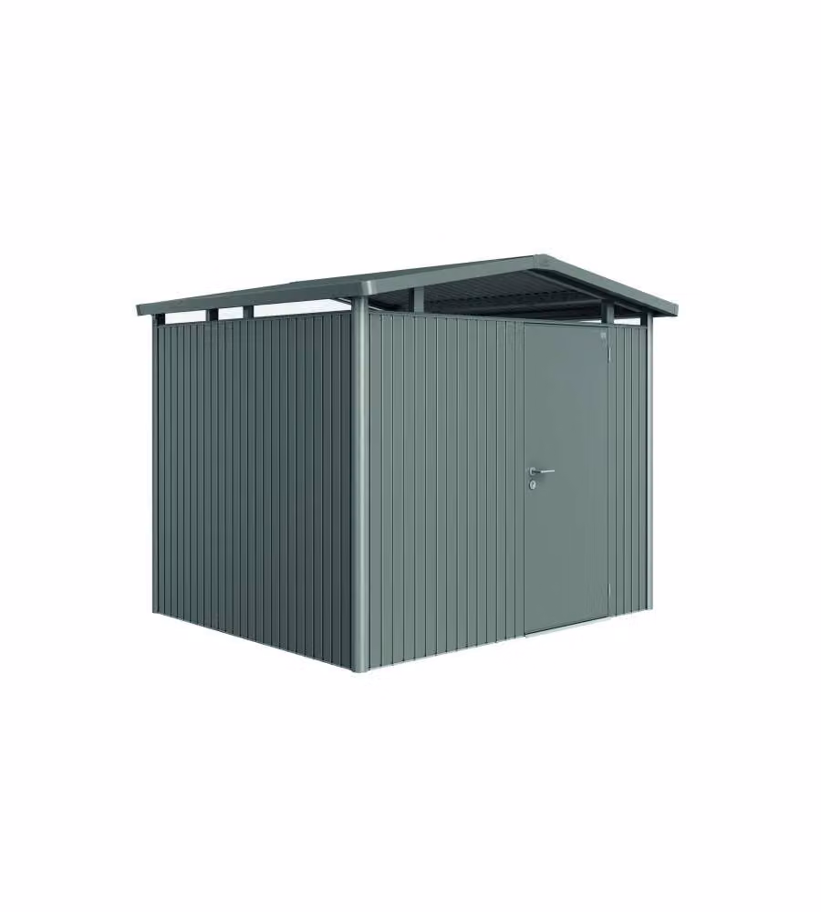 Casetta Panorama Misura P3 grigio quarzo metallizzato con porta standard