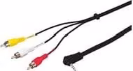 Cavo adattatore Goobay ICOC 3RCAM 018 Black, lunghezza 1,5 m