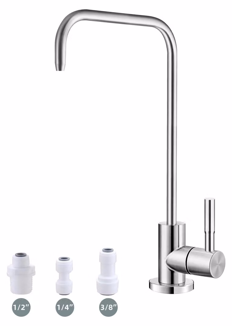 Rubinetto per l'acqua potabile, filtro per l'acqua senza piombo, facile da installare per lavelli da cucina