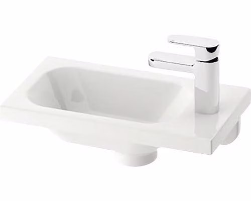 Lavabo RAVAK Cromo marmo bianco 400 x 100 x 120 mm XJGP1100000
