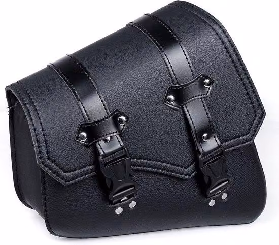 Scatola impermeabile in PU, sinistra, 29x10x26 cm, nera
