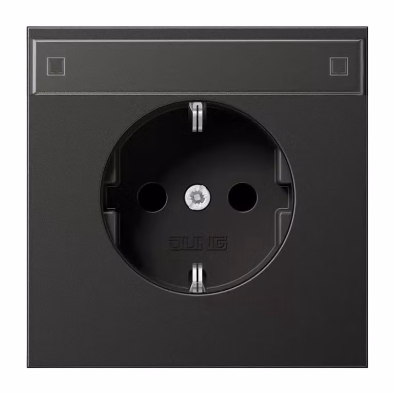 Presa Jung AL1520KINAAN SCHUKO® 16 A 250 V ~ antracite (alluminio verniciato)