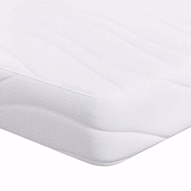 Materasso Bianco 120 x 200 cm Tessuto Jacquard