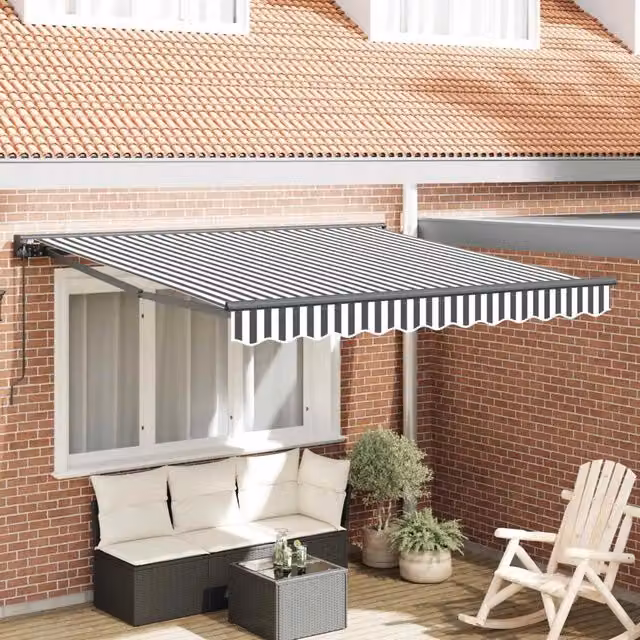 Struttura della tenda Antracite e Bianco 300 x 250 cm 3329959