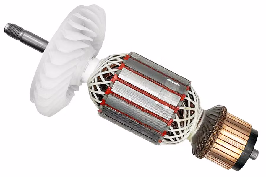 Motore con rotore indotto per Bosch GWS20, GWS21-180, 230, H, JH, JV, JHV (1619P15296)