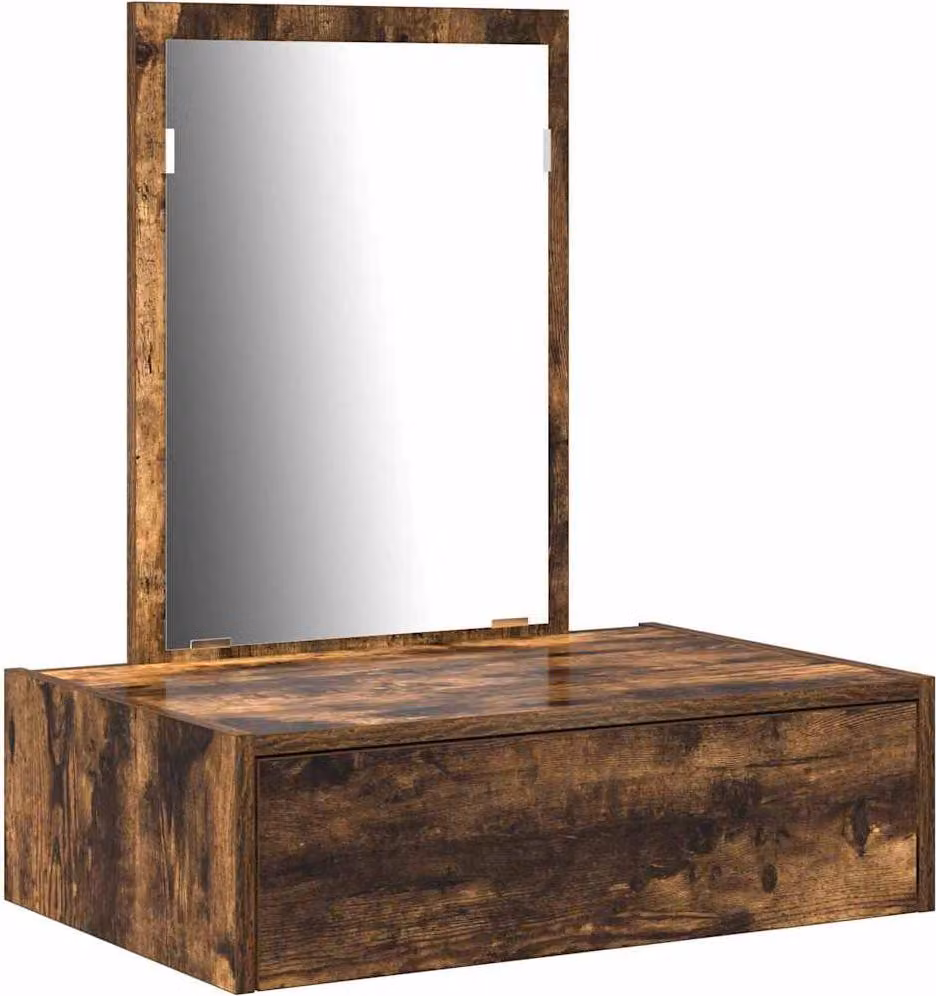 Tavolo da Trucco Marrone 60 x 40 x 70 cm Legno multistrato