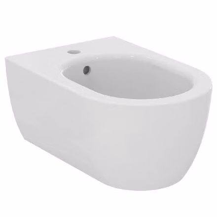 Ideal Standard Blend - Bidet sospeso, 355x540 mm, con troppopieno, foro per rubinetto, bianco T375001