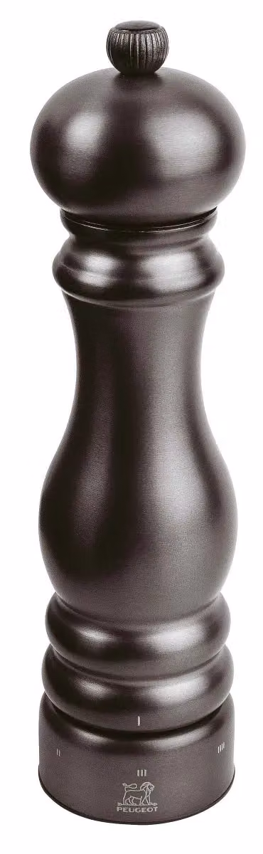 Macina sale in acciaio finitura antracite, H 22cm