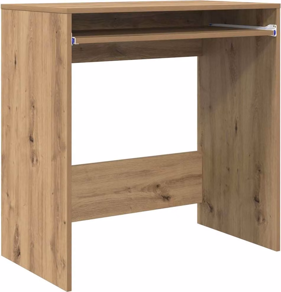 Scrivania con cassetto Rovere artigianale 77.5 x 43 x 79 cm