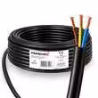 Cavo per tubi PremiumX H05VV-F 3x0,75 mm² 10 metri di cavo di collegamento flessibile PVC