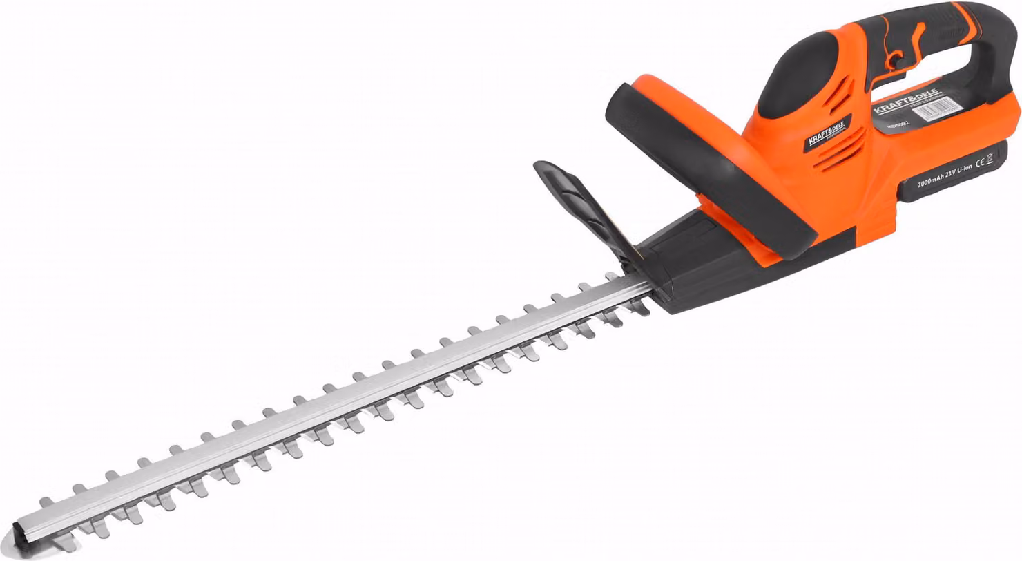 KRAFT&DELE | Tagliasiepi a batteria, 21 V, 2000 mAh, tagliasiepi elettrico a batteria, cesoie per erba a batteria, cesoie per arbusti, per siepi alte