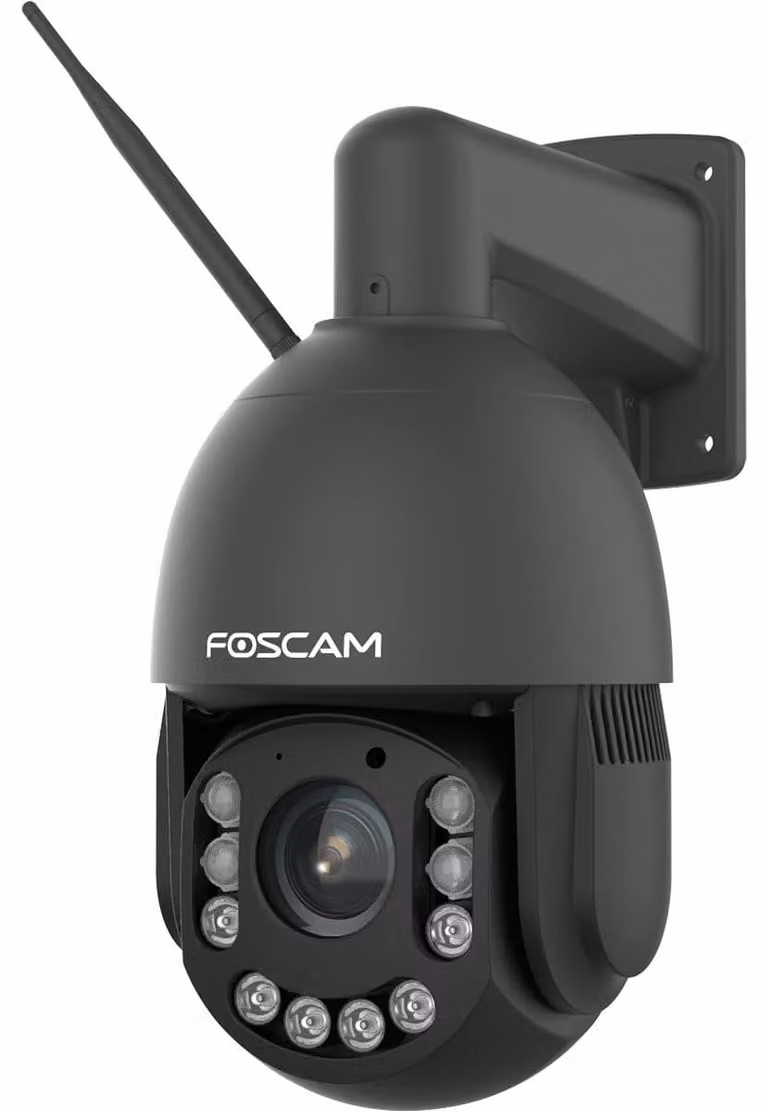 Foscam SD4H Outdoor P&T WiFi Kamera Schwarz