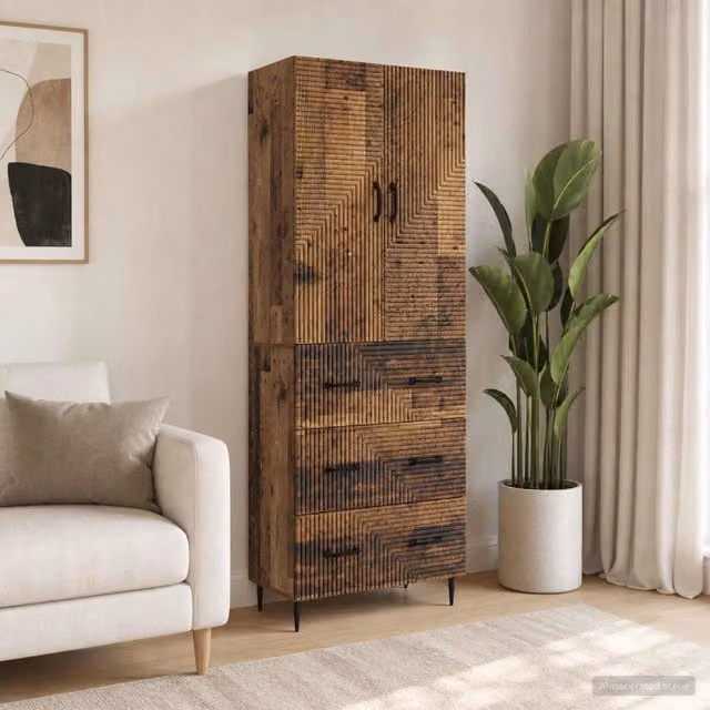 Set di armadi 2 pz 66 x 34,5 x 90 cm Legno ingegnerizzato 3416644