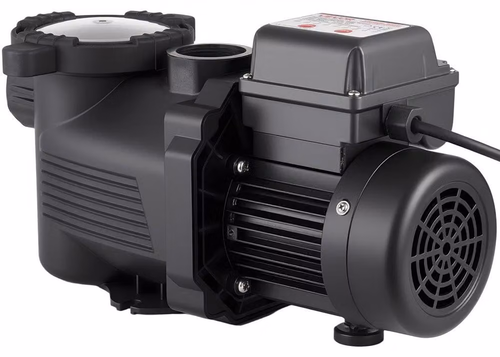 Pompa per piscina da 400 W - Pompa filtro con funzione timer - Capacità di 11.100 litri/ora - Adatta per piscine fuori terra e piscine interrate