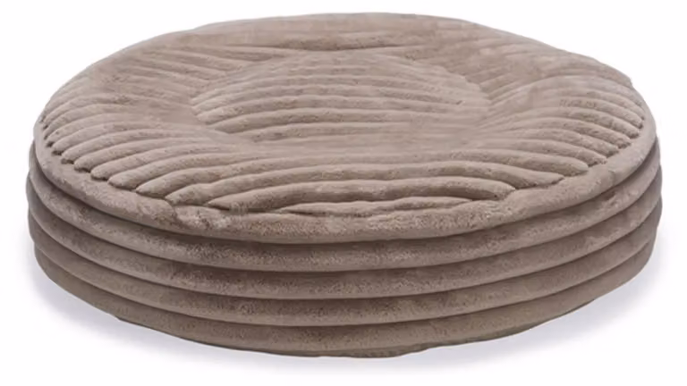 Cuccia per cani Lotte, design Reza - rotonda, beige - 80 x 20 cm