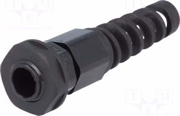 1 x Raccordo per cavo, materiale: EGRWW7SR n, con protezione contro la torsione, grado di protezione IP68, filettatura PG7