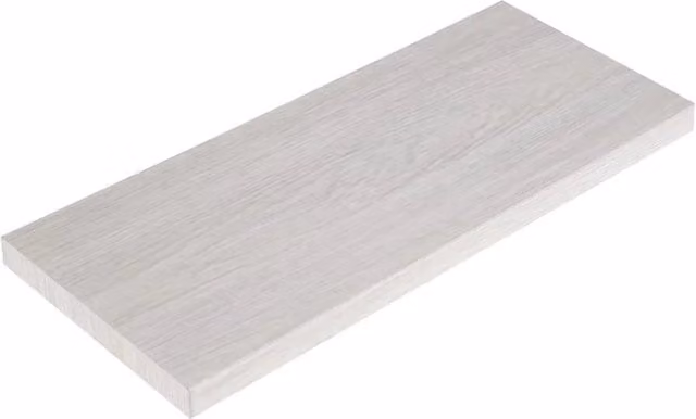 Sanitec Coxe By Edilidrico elemento per bagno bianco effetto legno opaco L/P/H: 237 x 23 x 76 cm