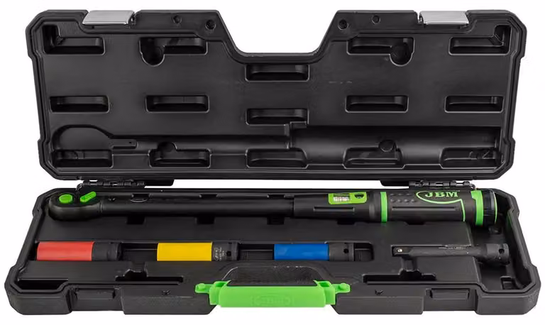 Chiave dinamometrica Jbm, 1/2", set di 5 pezzi. Taglia unica