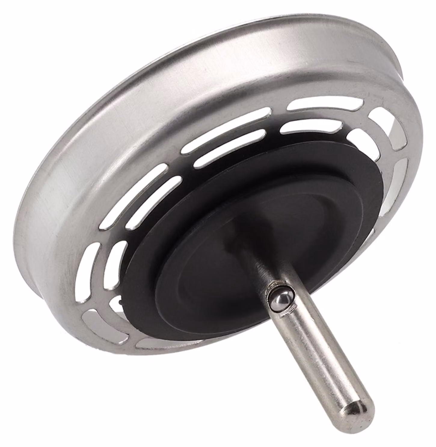 Sifone di scarico per lavello da cucina, ricambi per lavello, 80 mm, sifone in acciaio inossidabile