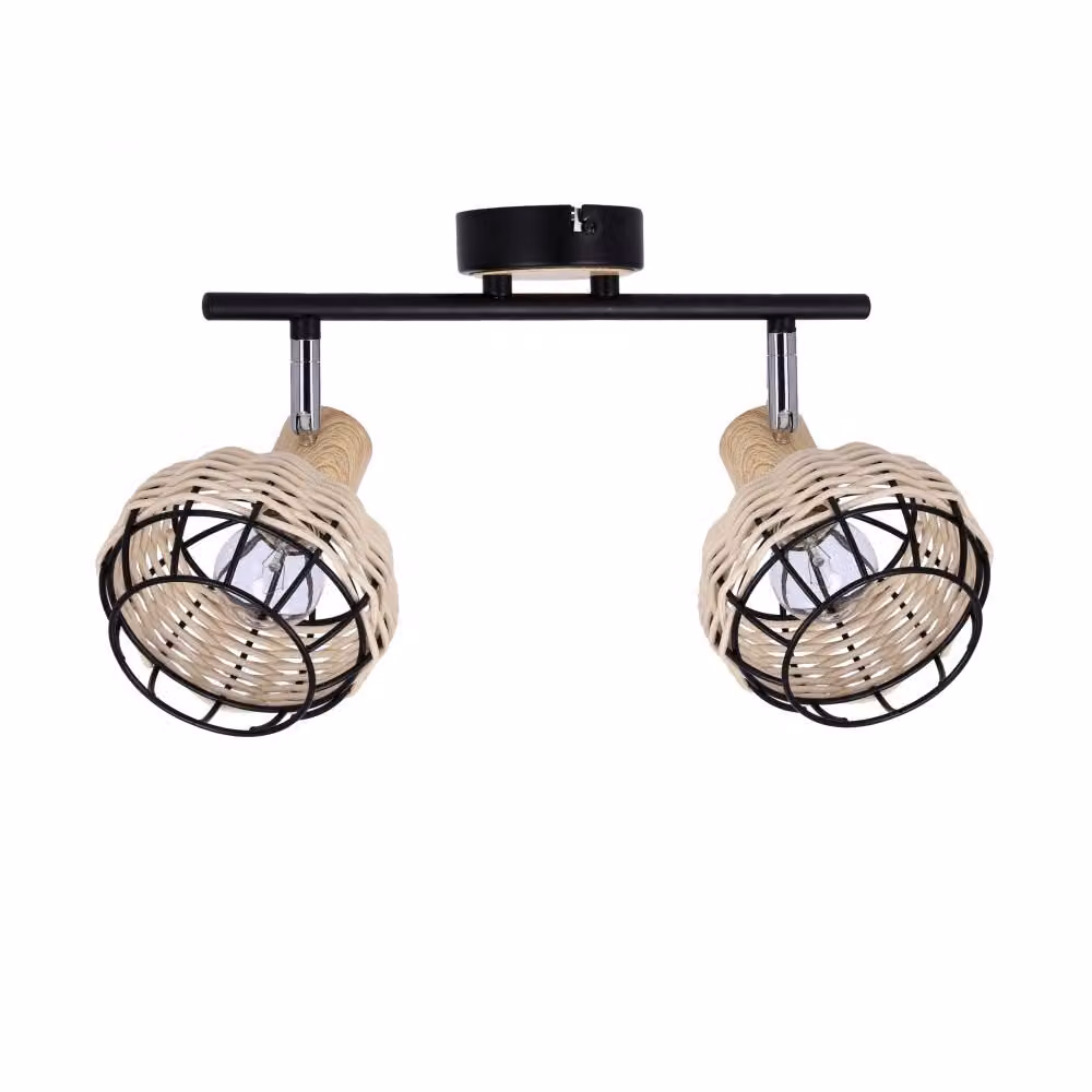 Candellux lampada da soffitto 2xE14 40W Taiga 92-12203