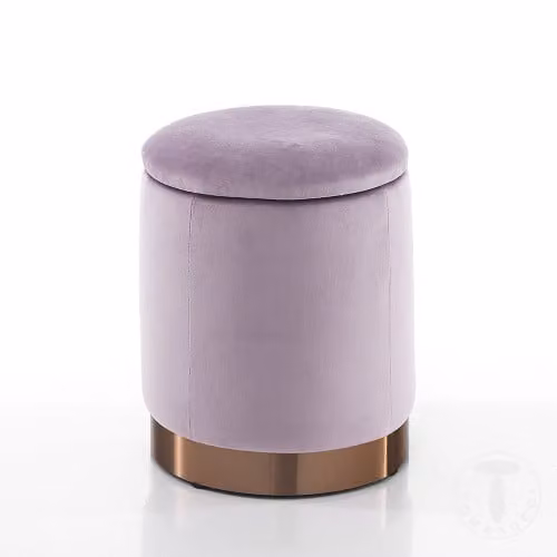 Pouf imbottito contenitore Dido